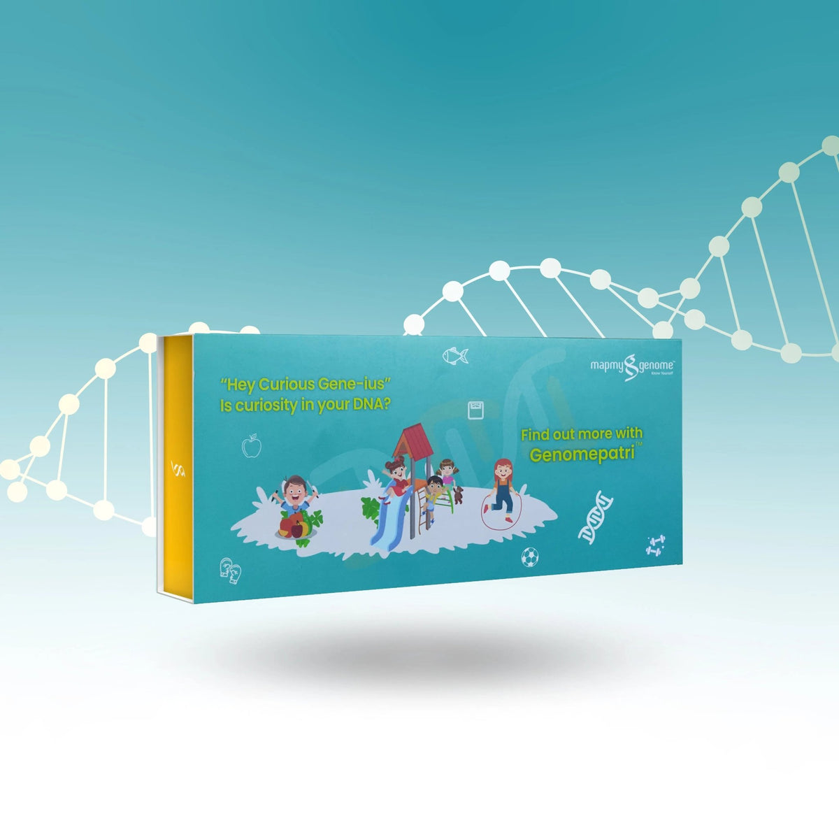 Genomepatri Juniors - At-home test for Kids Nutrition and Lifestyle - Mapmygenome