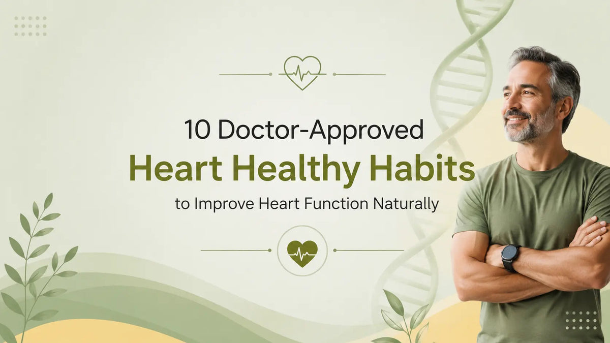 10 Doctor-Approved Heart Healthy Habits to Improve Heart Function Naturally - Mapmygenome