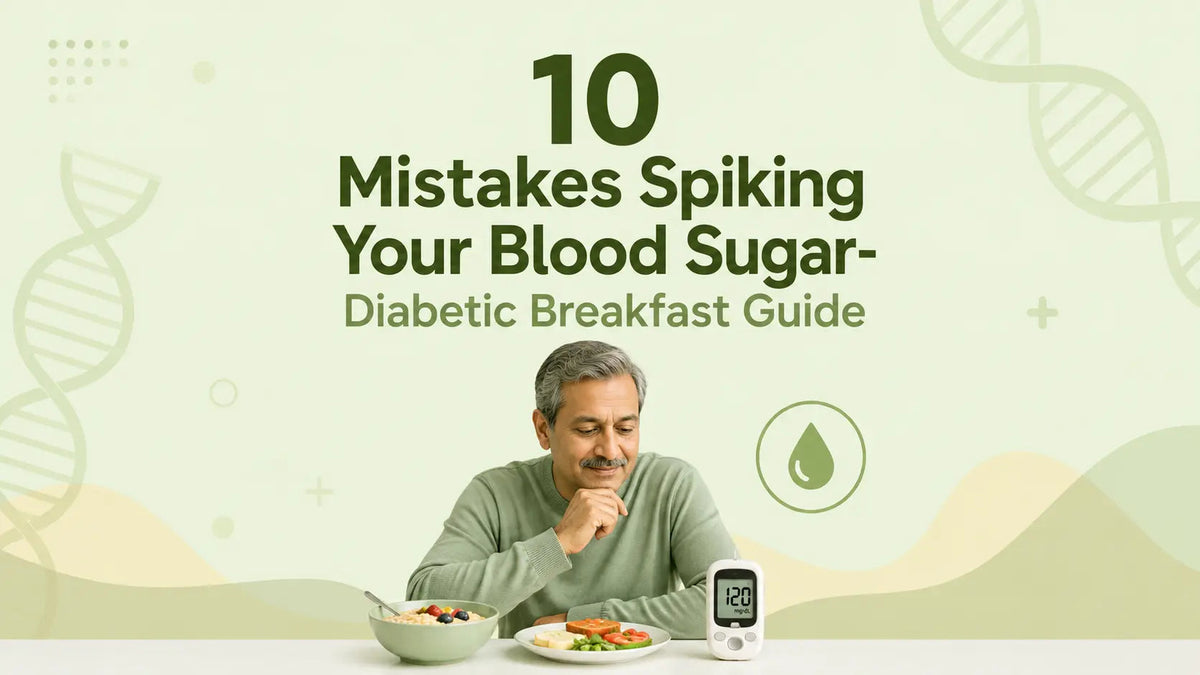 10 Mistakes Spiking Your Blood Sugar: A Diabetic Breakfast Guide - Mapmygenome