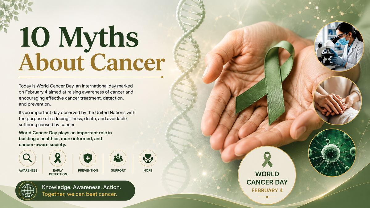 10 myths about cancer awareness