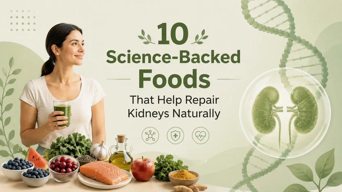 10 Science-Backed Foods That Help Repair Kidneys Naturally - Mapmygenome