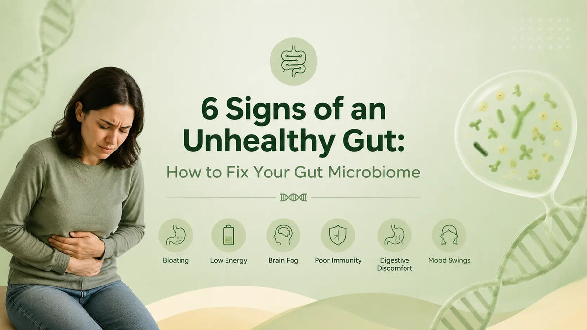 6 Signs of an Unhealthy Gut: How to Fix Your Gut Microbiome - Mapmygenome