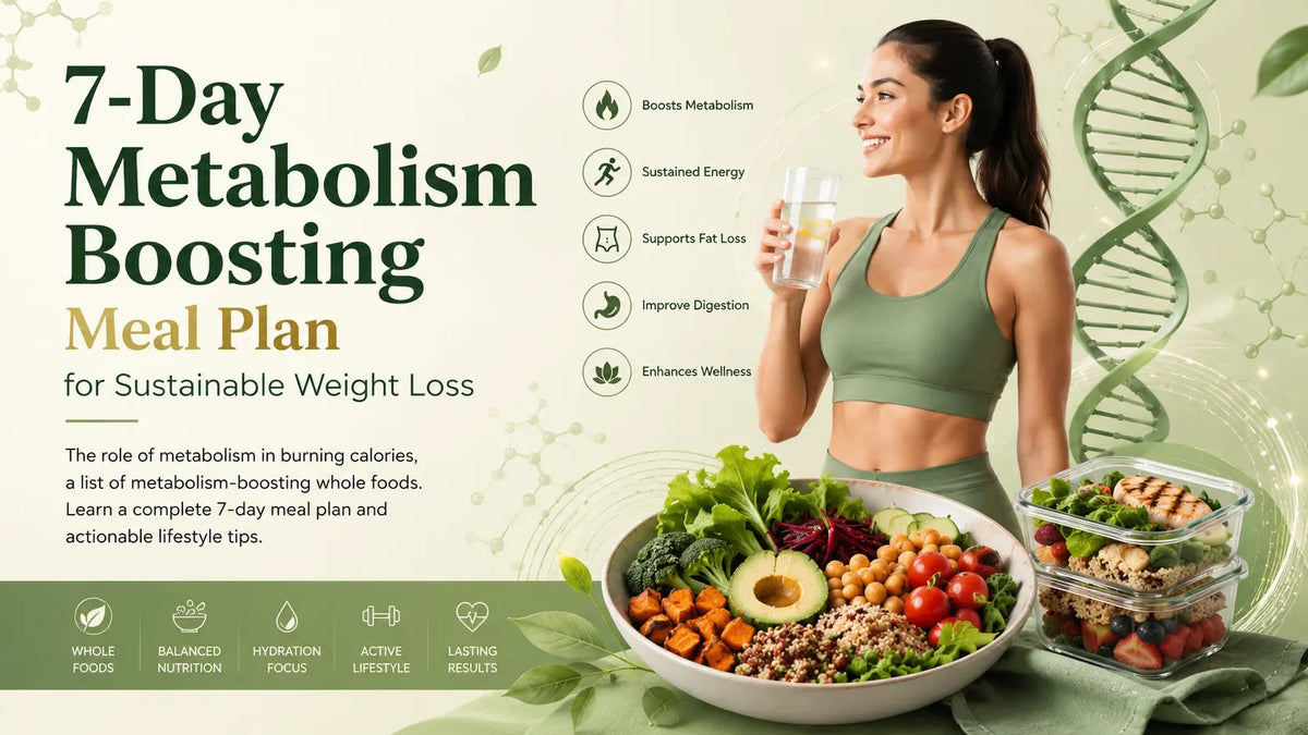7-Day Metabolism Boosting Meal Plan for Sustainable Weight Loss - Mapmygenome