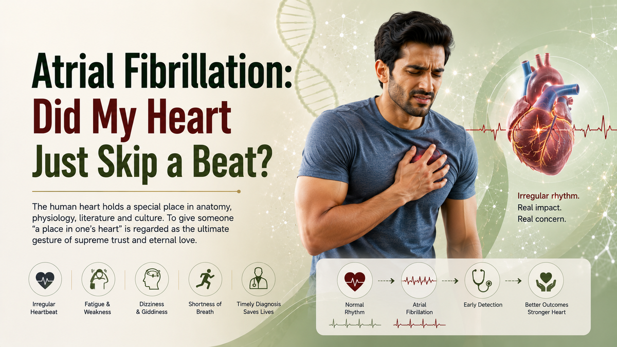 Atrial fibrillation: don't ignore your heart