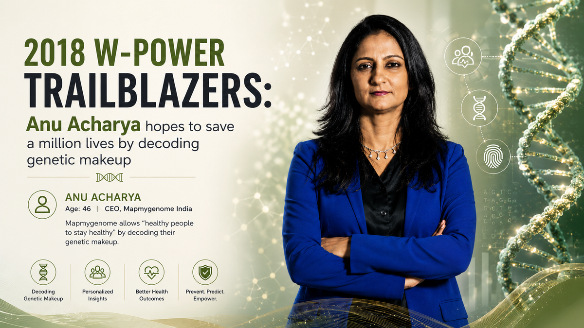 Biotech trailblazer: Anu Acharya's vision