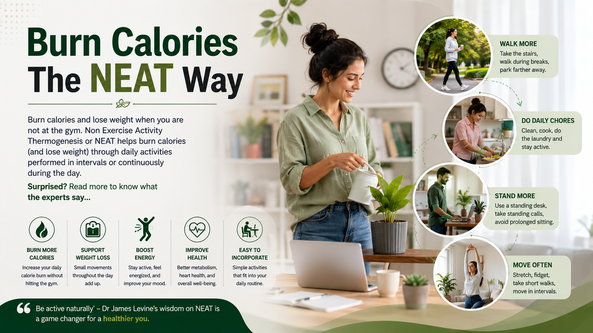 Burn Calories The NEAT Way