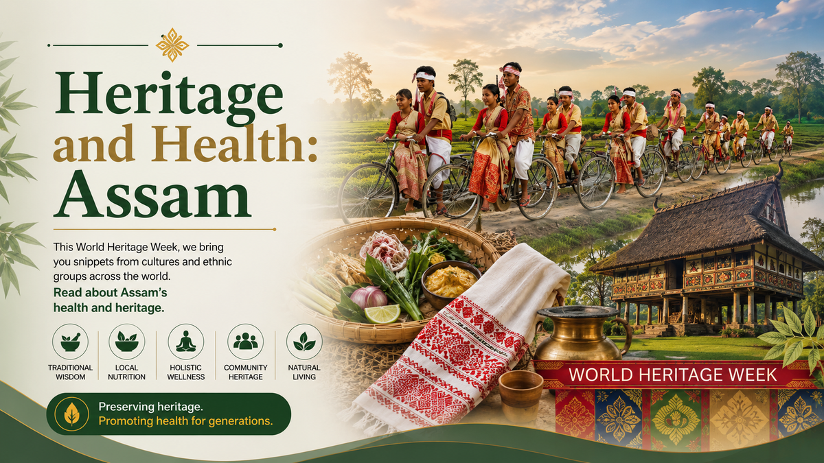 Celebrating Assam's heritage and health Select Aspect ratio Share