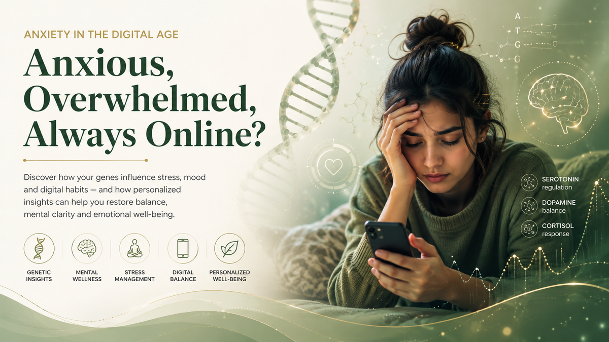 Anxious. Overwhelmed. Always Online?