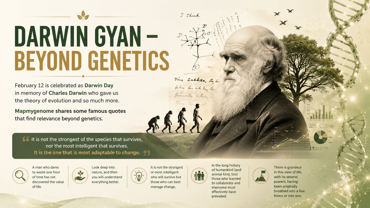 Darwin Day: Beyond genetics and evolution
