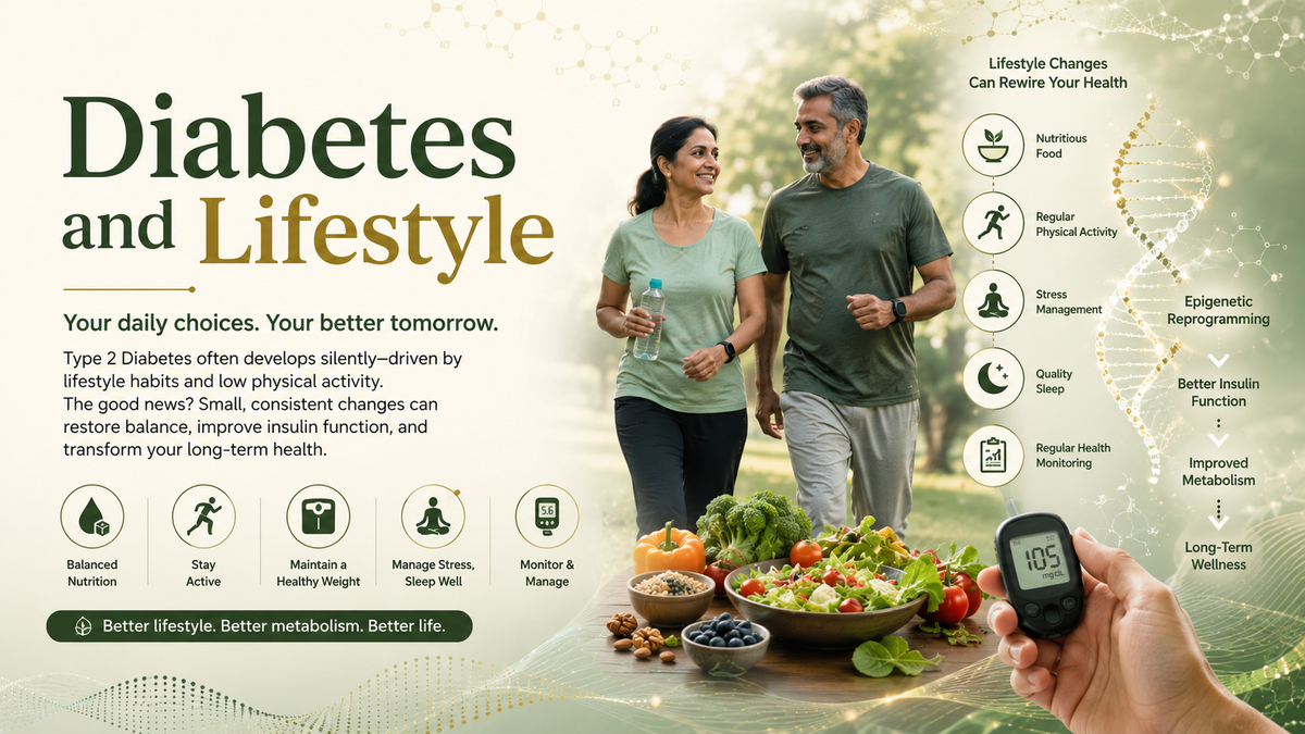 Diabetes and lifestyle: A healthier tomorrow