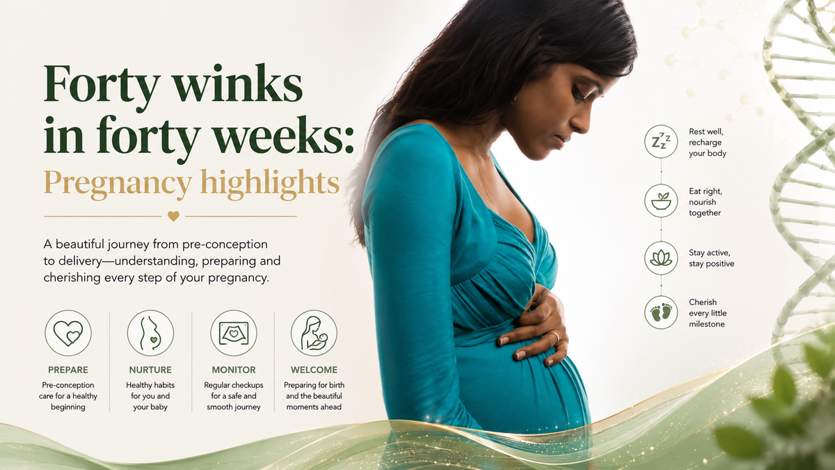 Forty weeks of pregnancy journey