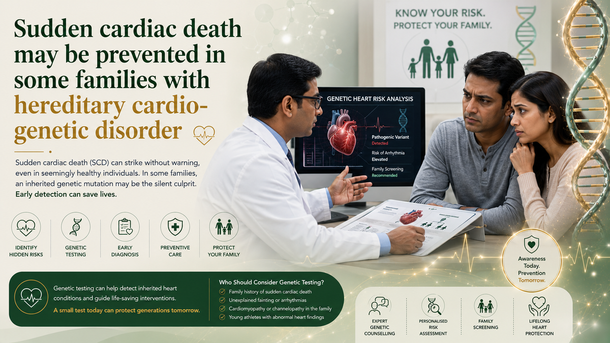 Genetic heart risk awareness campaign