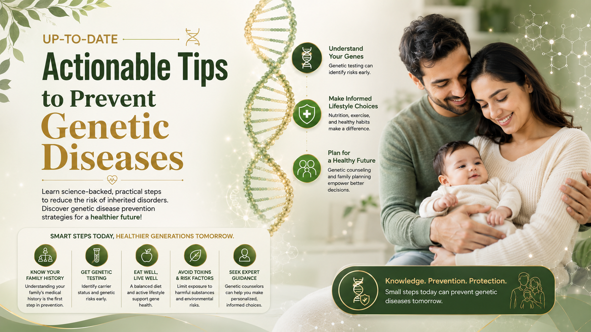Genetic prevention tips for a healthier future