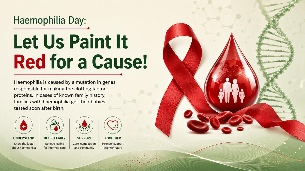 Haemophilia Day: Red for a cause