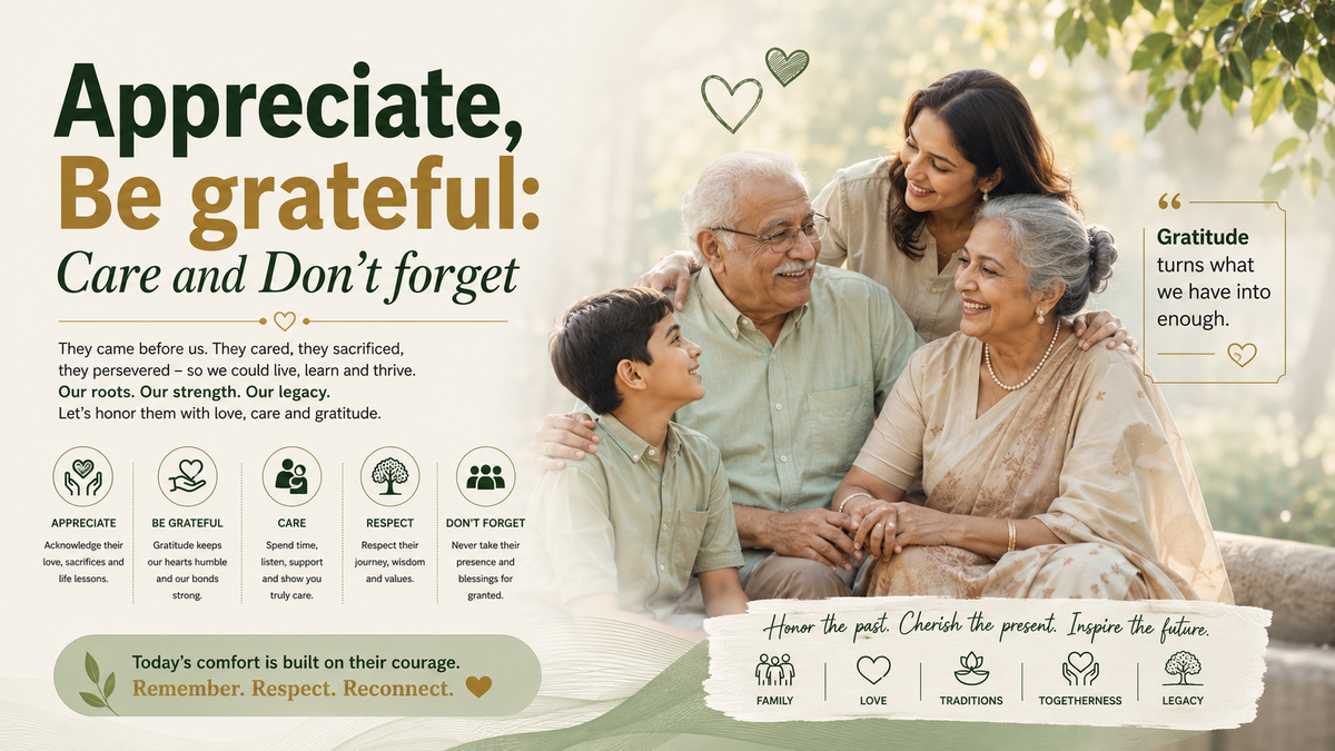 Honoring roots, embracing gratitude and love