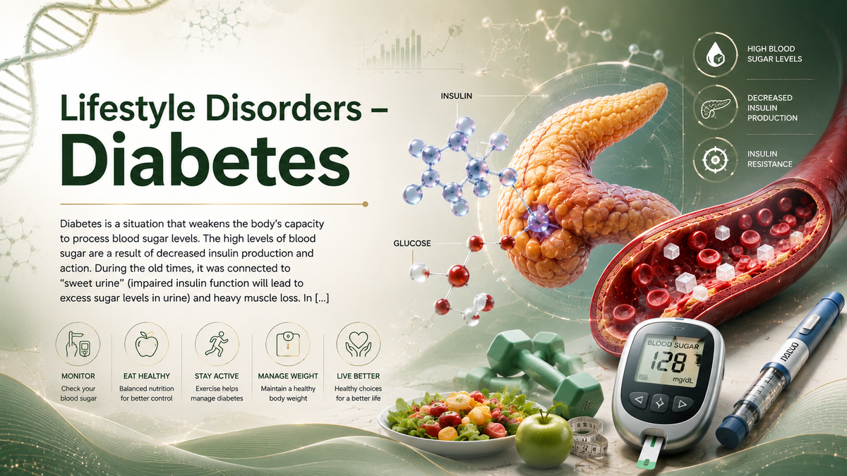 Lifestyle Disorders – Diabetes