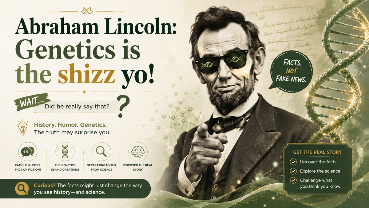 Lincoln meets science: the real story