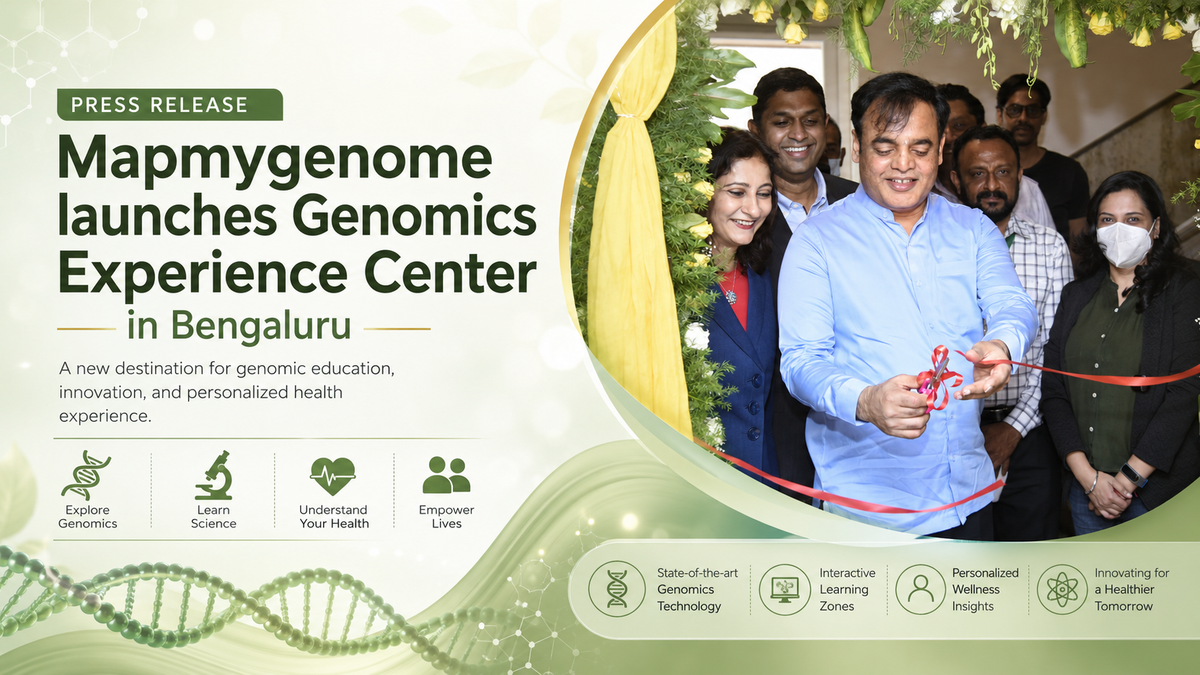 Mapmygenome opens Genomics Experience Center