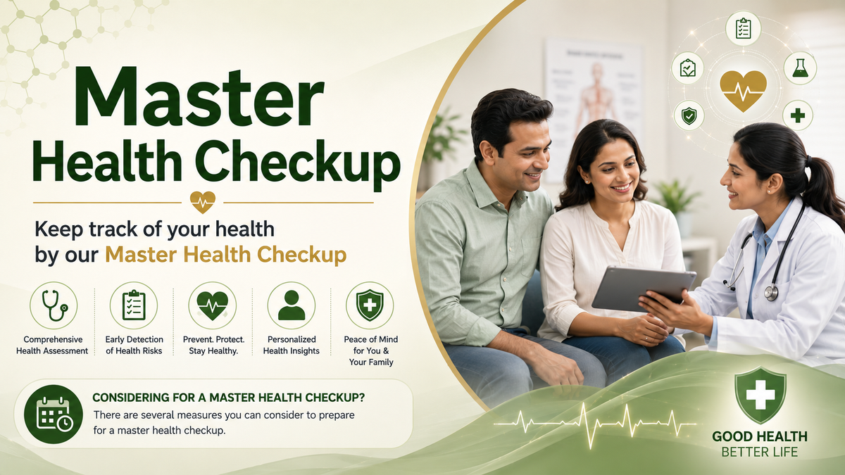 Master health checkup for a better life