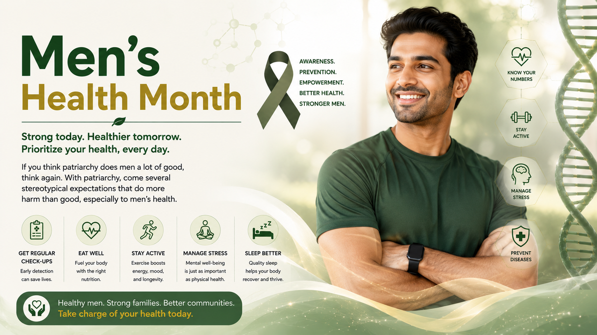 Men's Health Month awareness campaign