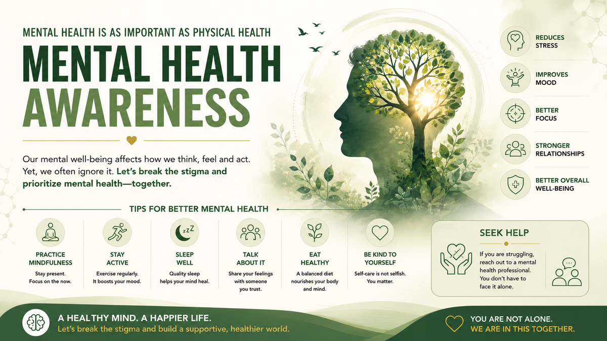 Mental health awareness for a better life
