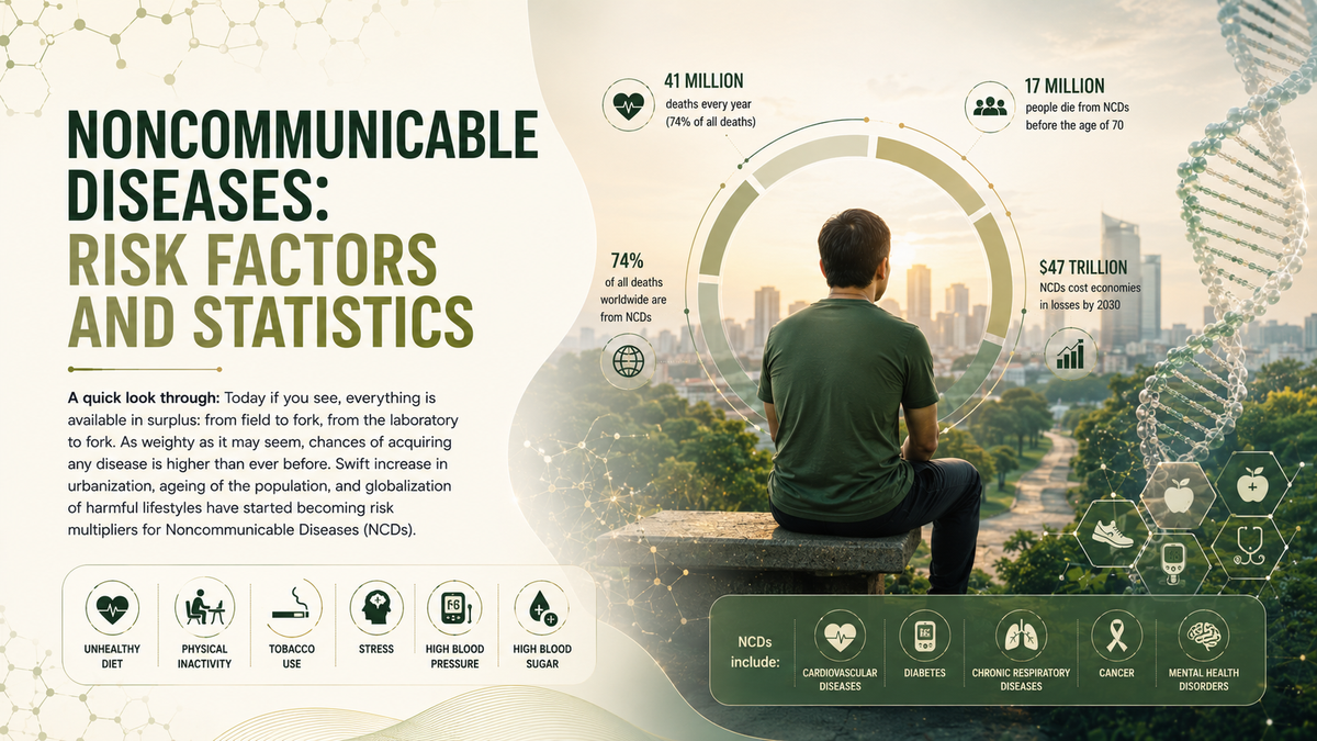 Noncommunicable Diseases: Risk Factors and Statistics