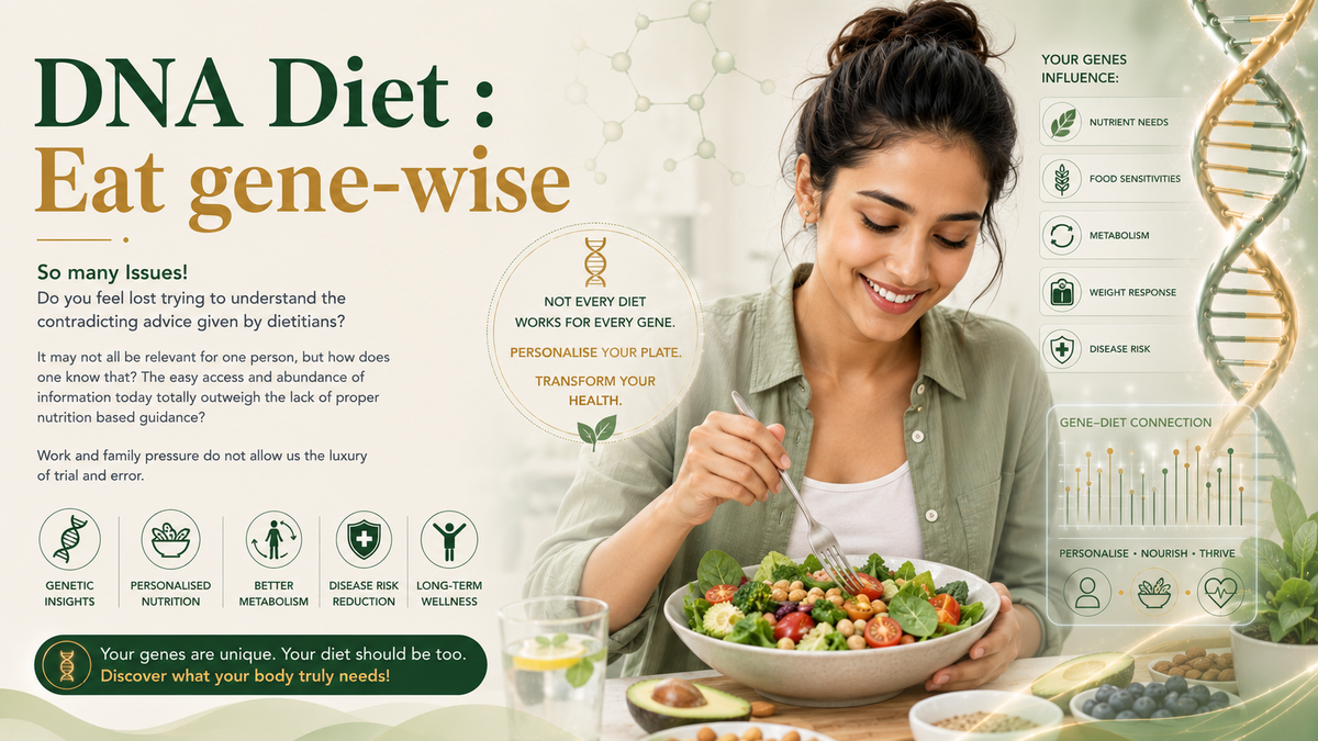 Personalized nutrition through your DNA