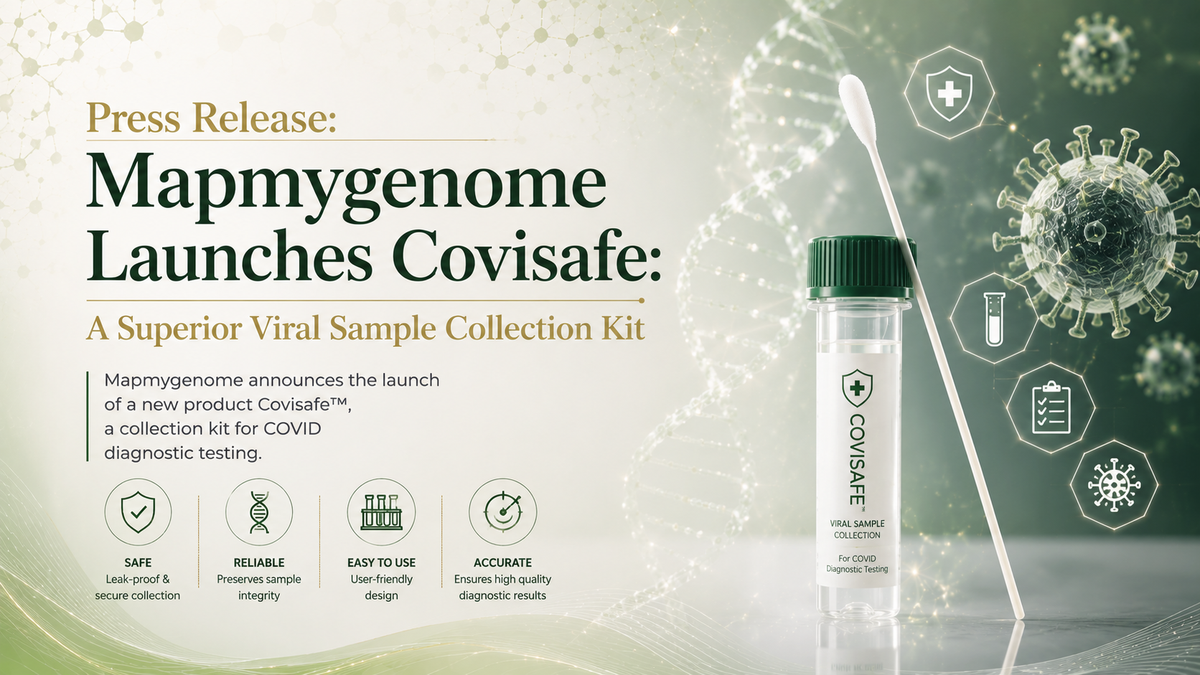 Press Release Mapmygenome Launches Covisafe