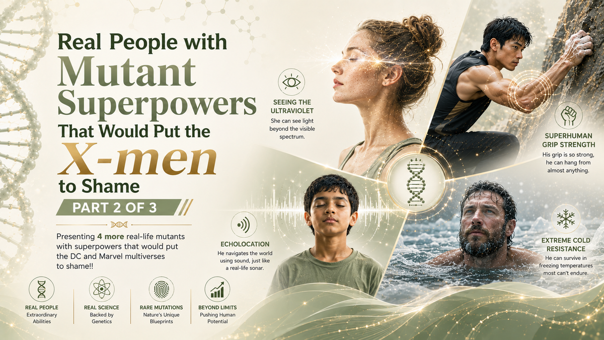 Real people with mutant superpowers