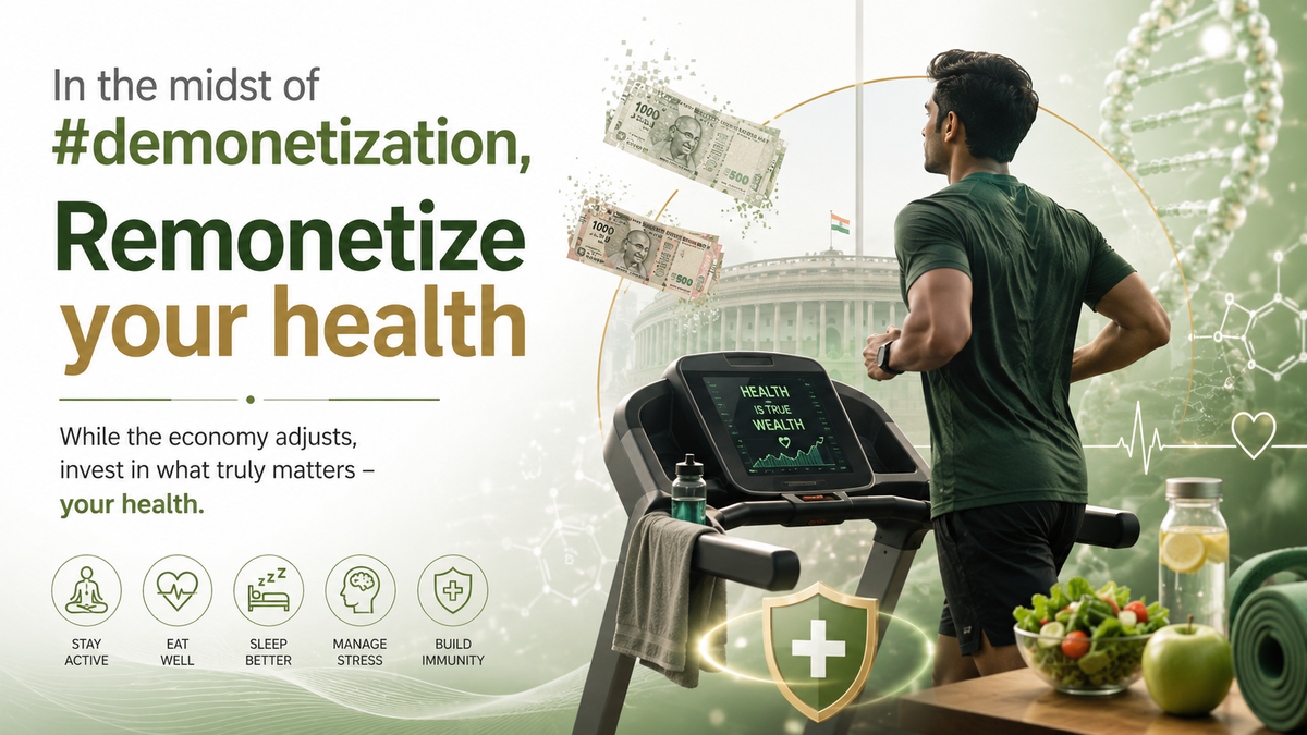 Remonetize your health during change