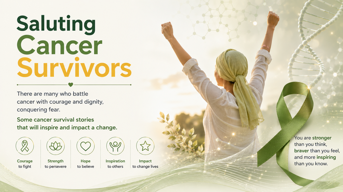 Saluting cancer survivors with courage