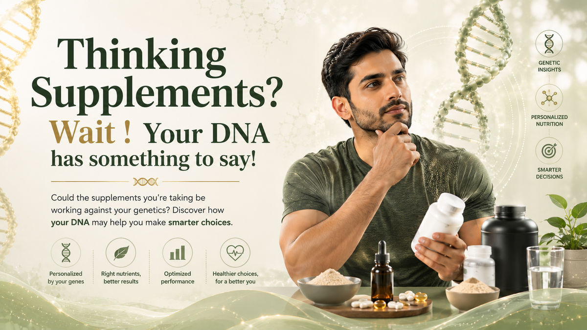 Thinking smarter with personalized supplements