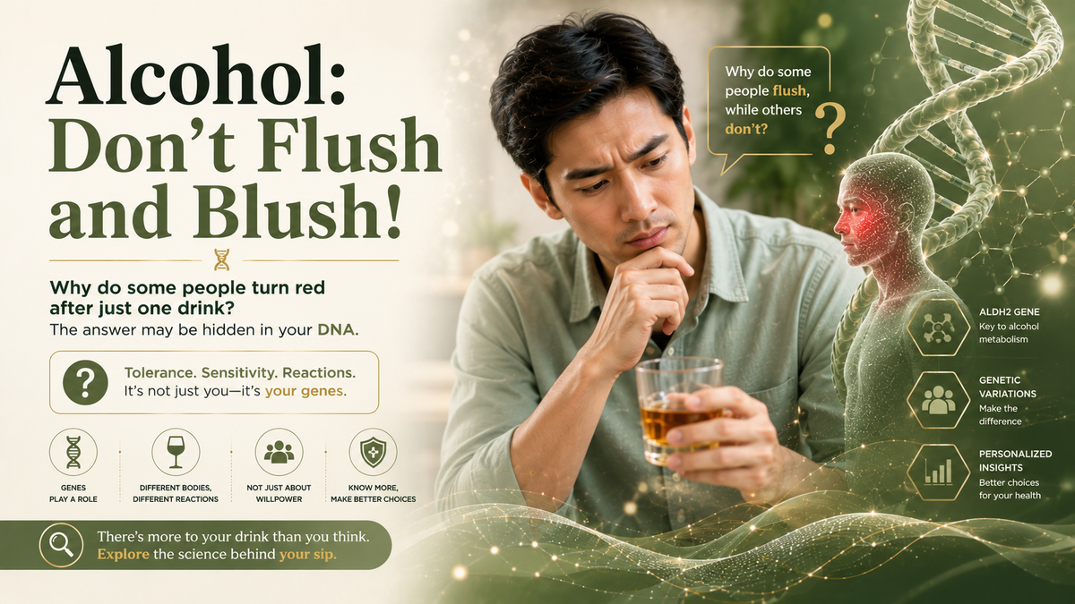Understanding genetic reactions to alcohol