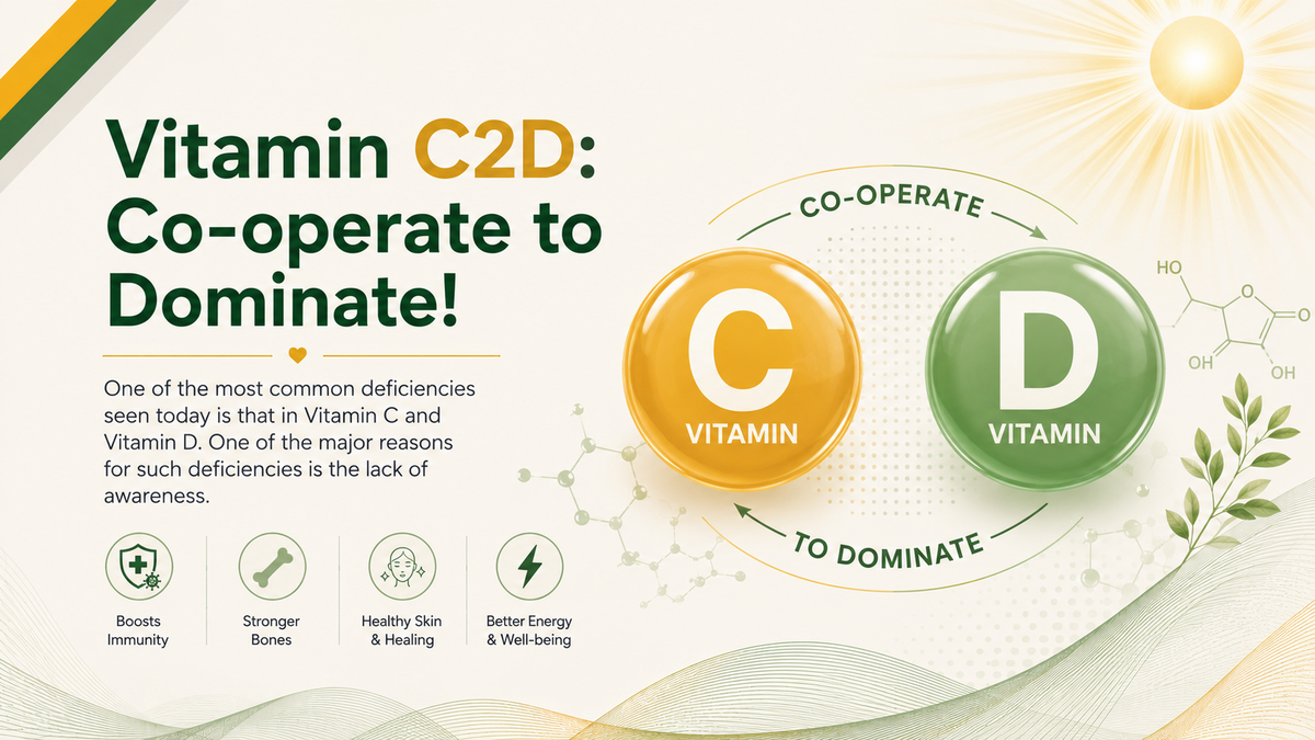 Vitamin C2D: boost health and energy