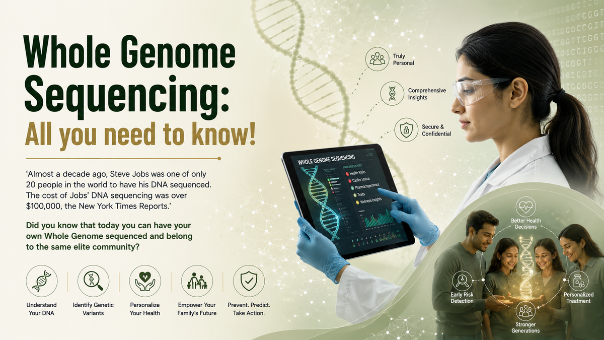 Whole genome sequencing: unlock your future