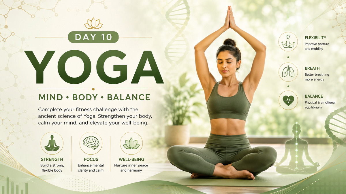Yoga challenge day 10: balance and well-being