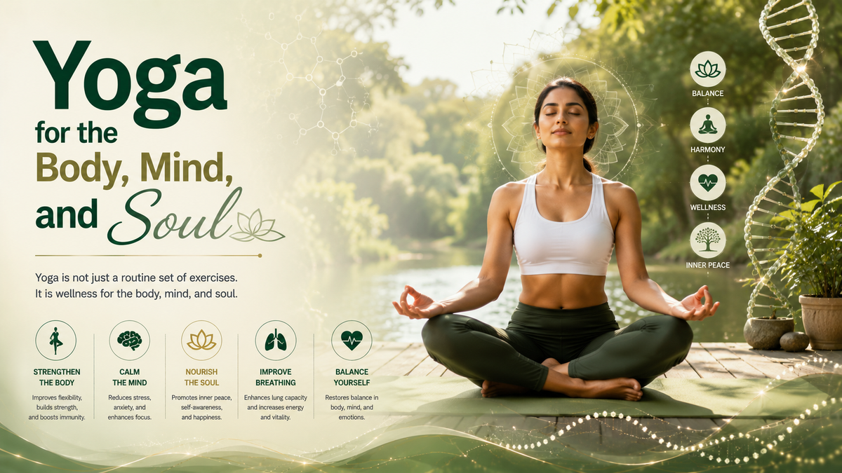 Yoga for the Body Mind and Soul