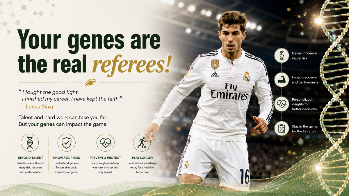 Your genes are the real referees