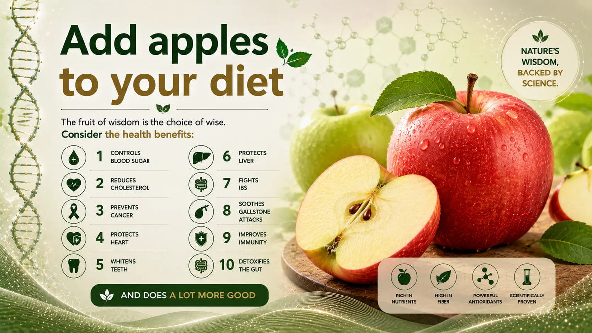Add apples to your diet - Mapmygenome