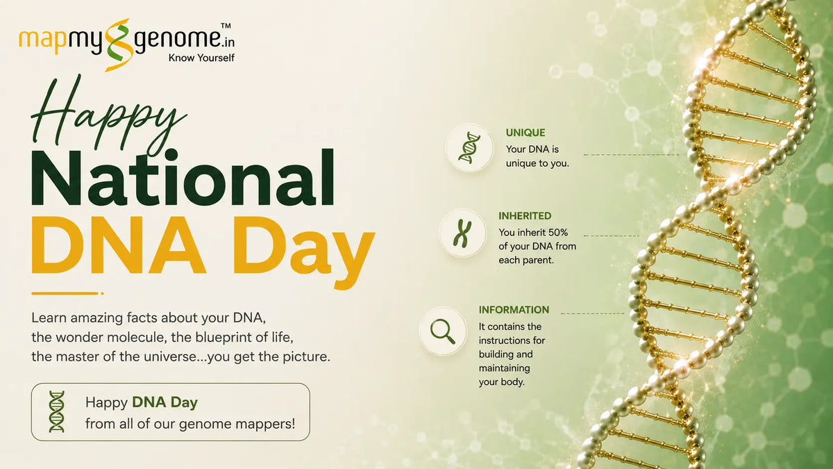 Amazing facts about your DNA - Mapmygenome