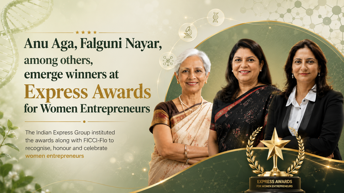 Anu Aga, Falguni Nayar, among others, emerge winners at Express Awards for Women Entrepreneurs