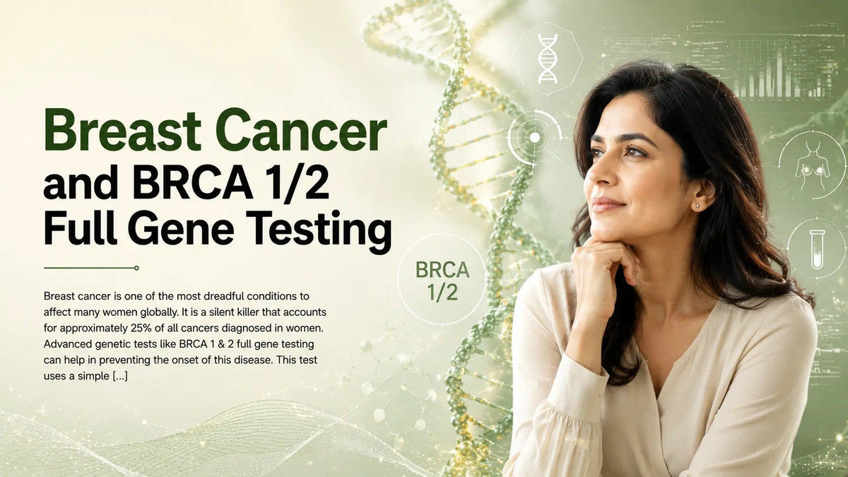 Breast Cancer and BRCA 1/2 Full Gene Testing - Mapmygenome