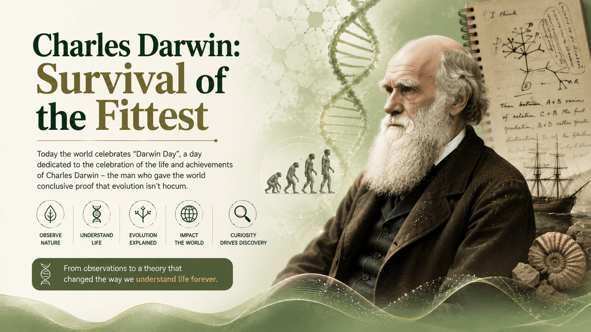 Charles Darwin: Survival of the Fittest - Mapmygenome