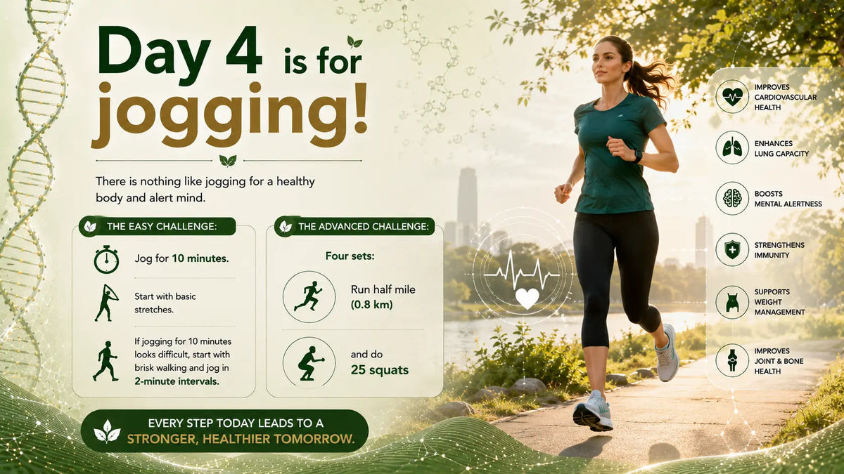 Day 4 is for jogging! - Mapmygenome