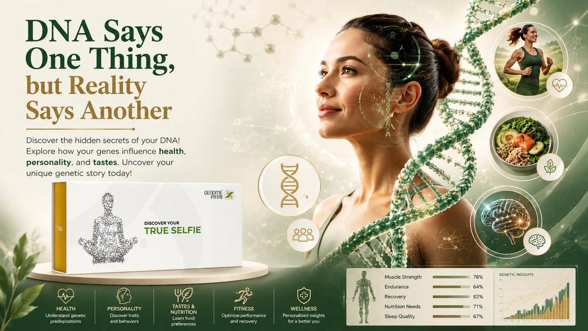 DNA Says One Thing, but Reality Says Another - Mapmygenome
