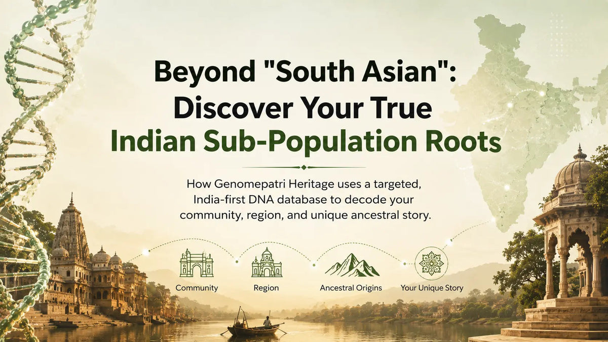 Genomepatri Heritage for Indian Sub-Populations - Mapmygenome