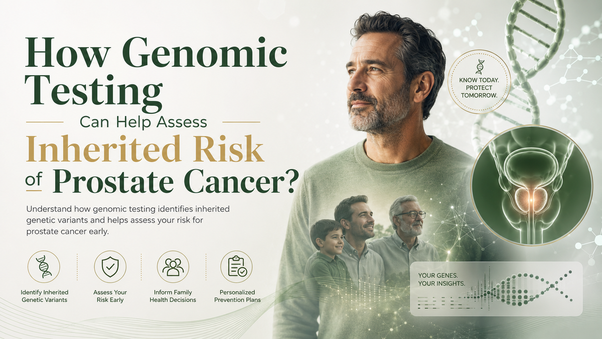 How Genomic Testing Can Help Assess Inherited Risk of Prostate Cancer