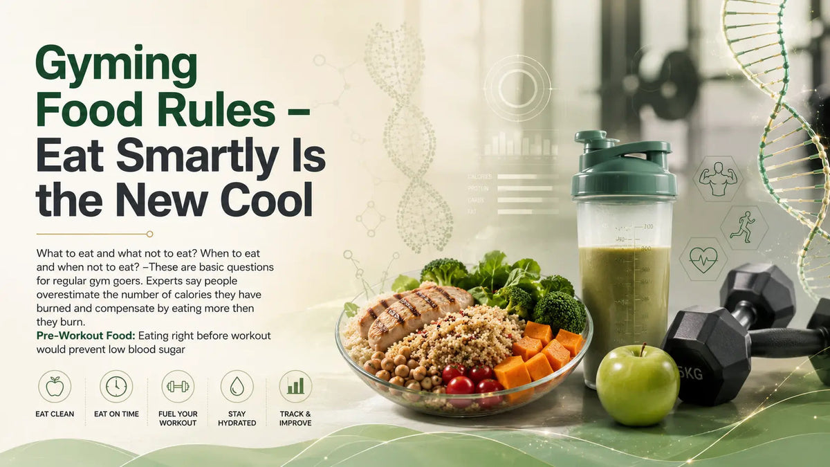 Gyming Food Rules – Eat Smartly Is the New Cool - Mapmygenome