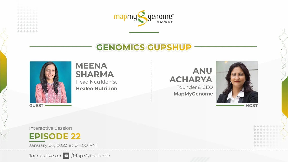 Healthy Eating 101 With Nutritionist Meena Sharma - Mapmygenome