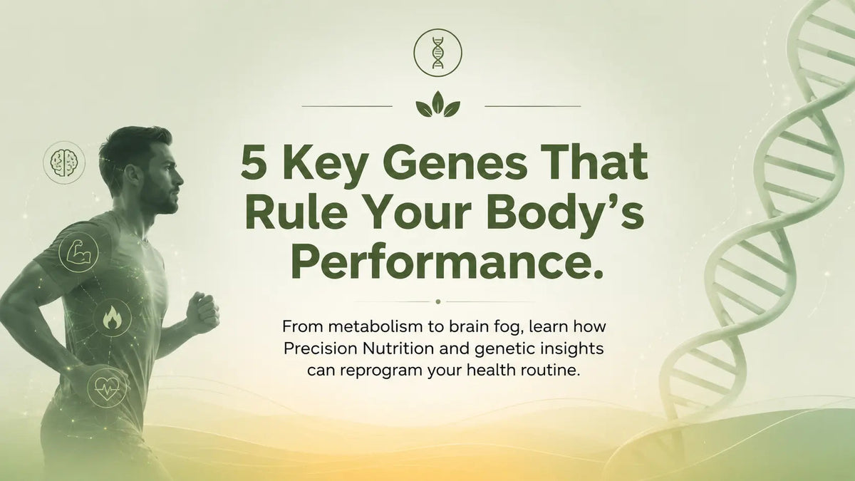 How 5 Key Genes Dictate Your Daily Health? - Mapmygenome